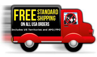 Free Standard Shipping in US and Territories Includes APO/FPO
